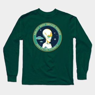 Milky Way Space Force - Galactic Family Long Sleeve T-Shirt